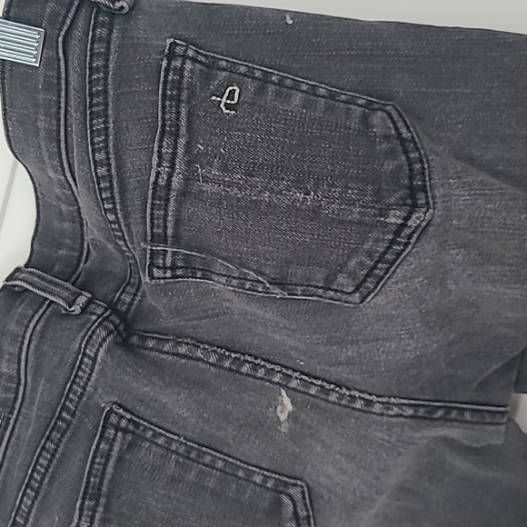 Rag & Bone black skinny jeans raw hem size 27 - Picture 10 of 12